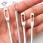 HFTOY 4 Bộ ren dây rút lò xo linh hoạt cho dây đàn hồi Dây buộc trên quần Áo hoodie DIY Bộ dụng cụ sửa chữa may vá Phụ kiện ~