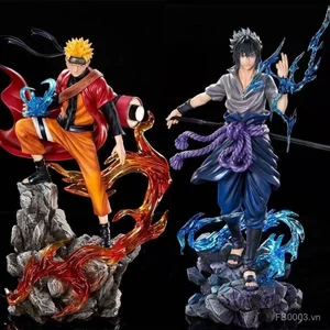 Naruto Garage Mười Năm Trăm Ninja Sasuke Naruto GK Anime Tượng Hàng Hóa Đồ Chơi Hợp Thời Trang Mô Hình Nhà Để Xe Đồ Trang Trí MBBX
