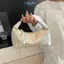 E-WOITD Thêu Thường Ngày Phong Cách Trung Hoa Túi Xách Ví Vải Hanfu Thêu Túi Xách Dây Kéo Túi Đeo Ngang Sườn Xám Túi Đảng E-WOITD