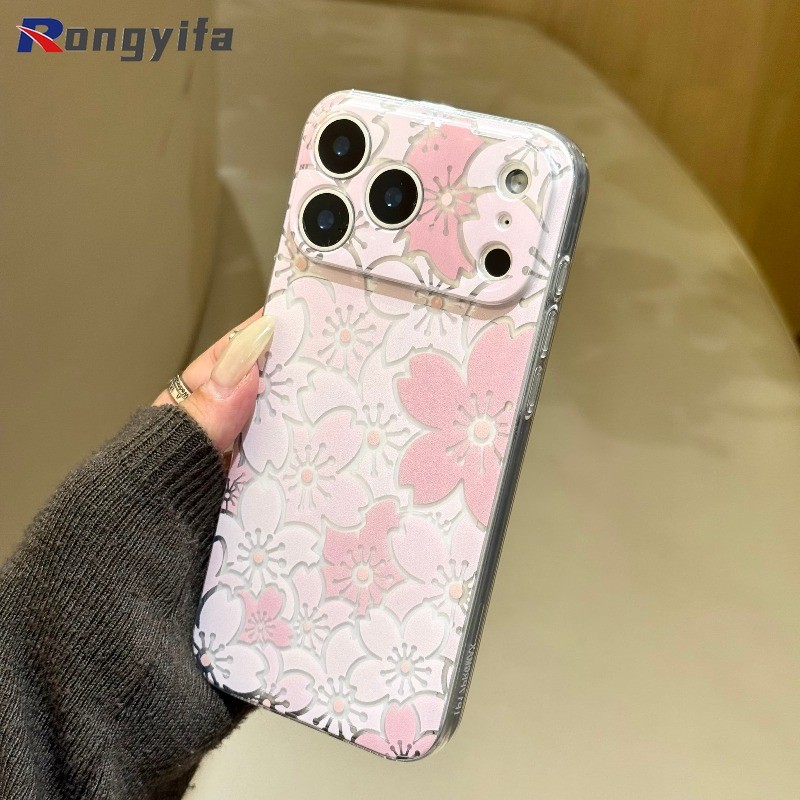 Ốp Điện Thoại Hoa Hoạt Hình Cho Redmi Note 15 14 13 12 Turbo 4 12S 11 10T 10S 9 Pro Max 9T 9S 8T 8 7 6 5 4X Pro Plus 4G 5G Vỏ Hoa Tươi Dễ Thương Trong Suốt Vỏ Mềm