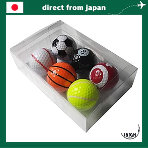 Bộ bóng golf thiết kế thể thao vui nhộn (6 quả) – Bóng đá, bóng rổ, bóng chày và nhiều hơn nữa
