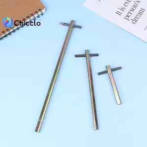 Loại mở rộng Thang máy Tam giác Chìa khóa tam giác chuyên nghiệp Chìa khóa xe lửa Tam giác cho cửa thang máy Đẹp