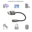 BTM USB Nhỏ Loại C Sang 3 5Mm Adapter Tai Nghe Phụ Kiện Kim Loại Texturue Thích Hợp Để Cung Cấp Đầu Ra Âm Thanh Phòng Thu