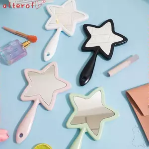 Gương trang điểm AFTEROF, Gương mỹ phẩm trang điểm cầm tay, Gương nhỏ gọn sáng tạo hình ngôi sao