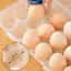 MAKY 1 Hộp Bảo Quản Trứng Lưới 12 / 18 Có Nắp Bếp Tủ Lạnh Hộp Trứng Thả Ra Hộ Gia Đình Tủ Lạnh Trứng Tổ Chức Khay Trứng VN