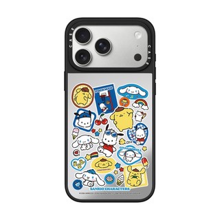 Từ Thẻ Chó Gương Cứng Ốp Lưng Điện Thoại iPhone 17 Pro Max 17 Air 16 Plus 15 14 13 12 11 Vỏ Chống Sốc