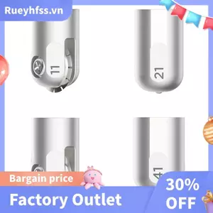 4 Đầu lưỡi gợn sóng, Đầu khắc, Đầu gỡ lỗi và Đầu lưỡi đục lỗ cho máy làm 3 Lưỡi thay thế QuickSwap