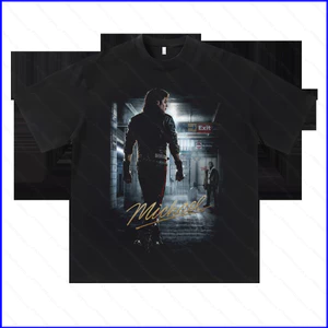 GN Michael Jackson Áo thun ngắn tay poster cùng phong cách tee NG