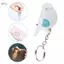 Apill Công cụ định vị chìa khóa xe ô tô có âm thanh vỗ tay Điều khiển móc khóa Móc khóa giữ còi để tìm ngăn chặn thất lạc (Màu xanh da trời)