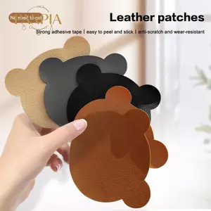 PNPIA- 13 Cái / bộ Bọc Da Tự Dính Cho Ghế Sofa Ghế Ô Tô Bla Da Sửa Chữa Miếng Dán Tân Trang Lỗ Nhân Tạo Stiers