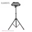Guansfs Trống Đệm Đế Kim Loại 8mm Vít Cổng Kết Nối 46cm-79cm Có Thể Điều Chỉnh Chiều Cao cho 8-10 inch Luyện Tập có Túi Đựng