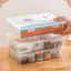CHEESELY 1 Cái A4 A5 File Organizer, Hộp đựng tài liệu đa chức năng bằng nhựa, Đồ dùng văn phòng tại nhà trường học Hộp đựng hồ sơ dung lượng lớn trong suốt