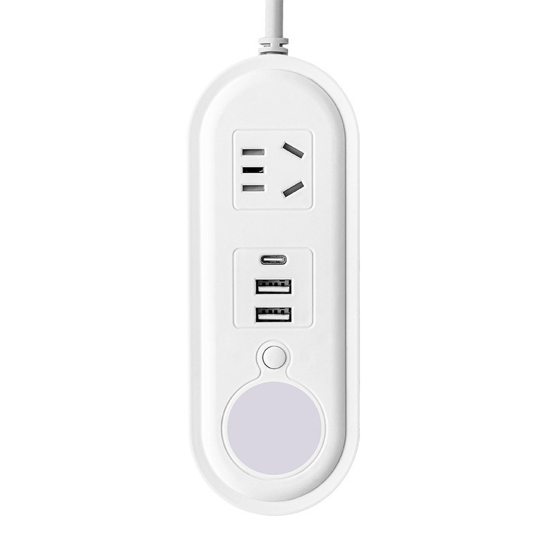 Mini Di Động Ổ Cắm Du Lịch Đa Chức Năng Có Sạc usb Ổ Cắm Du Lịch Gia Đình Có Thể Bảo Quản Dải Điện Cuộn Dây H6FF