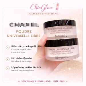 Phấn Phủ Bột ℂℍ𝔸ℕ𝔼𝕃 𝗣𝗢𝗨𝗗𝗥𝗘 𝗨𝗡𝗜𝗩𝗘𝗥𝗦𝗘𝗟𝗟𝗘 𝗟𝗜𝗕𝗥𝗘 30g Fullsize | Che Phủ Hoàn Hảo & Mịn Lì