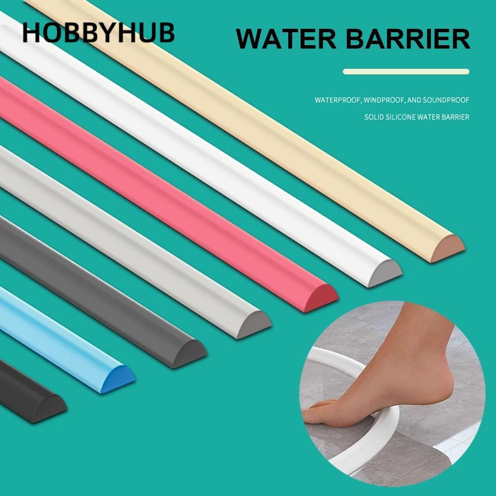 HOBBYHUB Bảo vệ đập nước, Ngưỡng tắm tách khô ướt bằng silicon, Bồn rửa chuyên nghiệp Phòng tắm có thể gập lại rào chắn vòi hoa sen nhà bếp