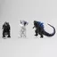 Blast Godzilla King of Monsters vs. Đỏ Sen King Kong Đồ Chơi Khủng Long Ba Đầu Búp Bê Hình Mô Hình Trang Trí Quà Tặng