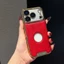 Iphone iphone16promax Apple Niche Nam Nữ Phong Cách Sang Trọng 14 Vỏ Bảo Vệ Toàn Diện Đi Kèm Da Năm Mới Phim Khung Xe Đồng Bằng iphone12 Ánh Sáng Phong Cách Mới Hoa Văn Năm Mới 13pro Ống Kính Chống-15 Lột Cao Cấp 17promax Tay