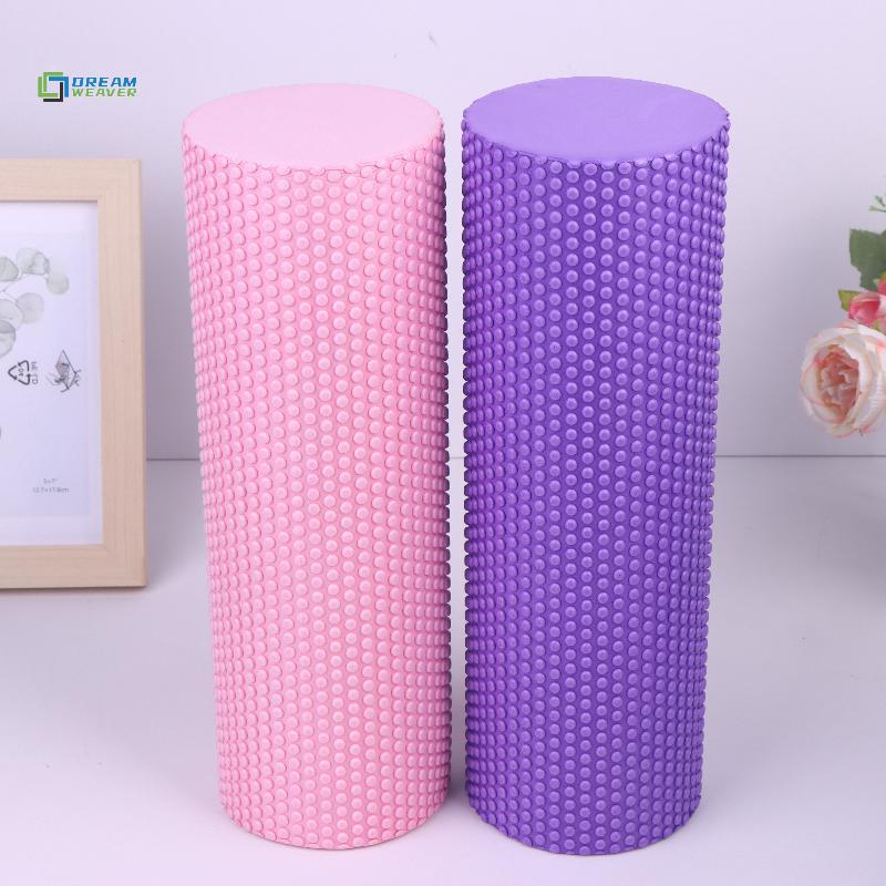 Con lăn tập Yoga hình xi lanh EVA đường kính 10cm, chiều dài 30cm - Tăng cường bài tập Pilates tại nhà