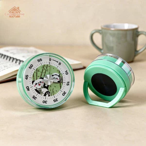 đồng hồ hẹn giờ bấm giờ đếm ngược 60 phút nam châm cơ học im lặng học tập nấu ăn trẻ