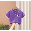 Áo Polo Trẻ Em In Hình Mèo Dễ Thương Tay Ngắn Thoải Mái Top Cho Bé Trai Bé Gái Mặc Hàng Ngày