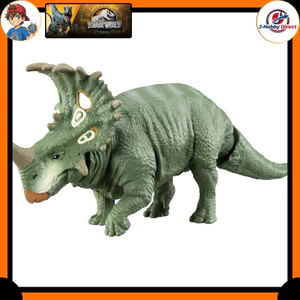 Takara Tomy Ania Jurassic World Sinoceratops Animal Dinosaur Toy, for ages 3 and up.