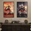 F1 Racing Schumacher Hamilton Vettel Ferrari Không Khung Vải Chống Thấm Nước Poster Treo Tường Nghệ Thuật Cho Phòng Khách Phòng Ngủ Trang Trí Nhà