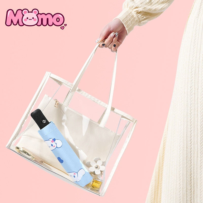 Dù tự động hoạt hình Kuromi, My Melody và Cinnamon - dễ thương, che nắng hiệu quả