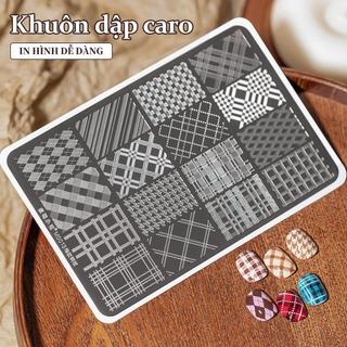 Miss Gooey Lưới Mới Dòng Pháp Dập Móng Tay Tấm Cho Móng Tay Nghệ Thuật Trang Trí Chuyển Hoa Văn Khuôn Công Cụ Với Dập Thiết Kế Mẫu