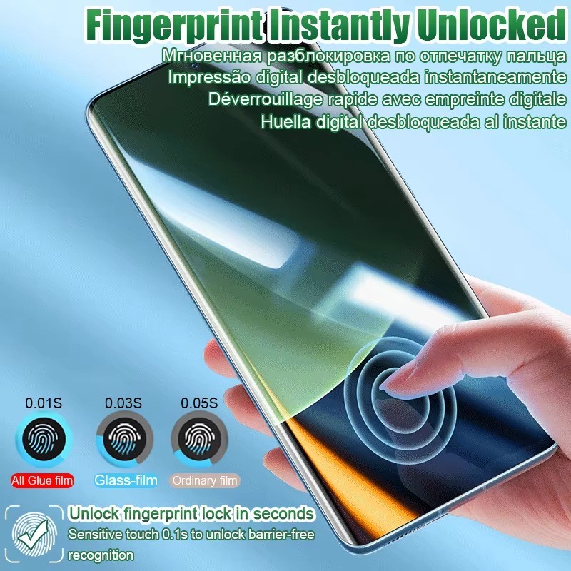 3in1 Dành Cho Xiaomi 12T 12S 12X 12 11T 11i 11 11X 10T 10 Ultra Pro Lite HD Hydrogel Bảo Vệ Màn Hình Mặt Trước + Mặt Sau Sợi Carbon Cho Xiaomi Civi 1S 4 3 2 Note 10 Pro Phim Bảo Vệ