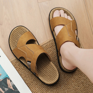 Giày Sandal Size Lớn Nam Mùa Hè Mặc Ngoài Đi Biển Giày Nam Chống Trơn Trượt Chống Mài Mòn Nam Giày Thường Lái Xe Dép Đa Năng SEHM