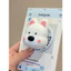 Dễ thương 3D Silicone Westie Giá đỡ điện thoại từ tính Thiết kế hoạt hình Hấp phụ mạnh Khả năng tương thích phổ thông