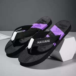 Mùa Hè Phong Cách Mới Flip-Flops Nam Chống Trơn Trượt Dày Bán Chạy Phù Hợp Với Phiên Bản Hàn Quốc Dép Đi Biển Ngoài Dép Nam