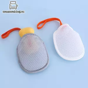 Nhíp Tắm Làm Sạch Lưới Tạo Bọt Túi Xà Phòng Hai Mặt Body Tẩy Tế Bào Chết Chà Bọt Biển Phòng Tắm Lưới Xà Phòng Nhà Thơ VN