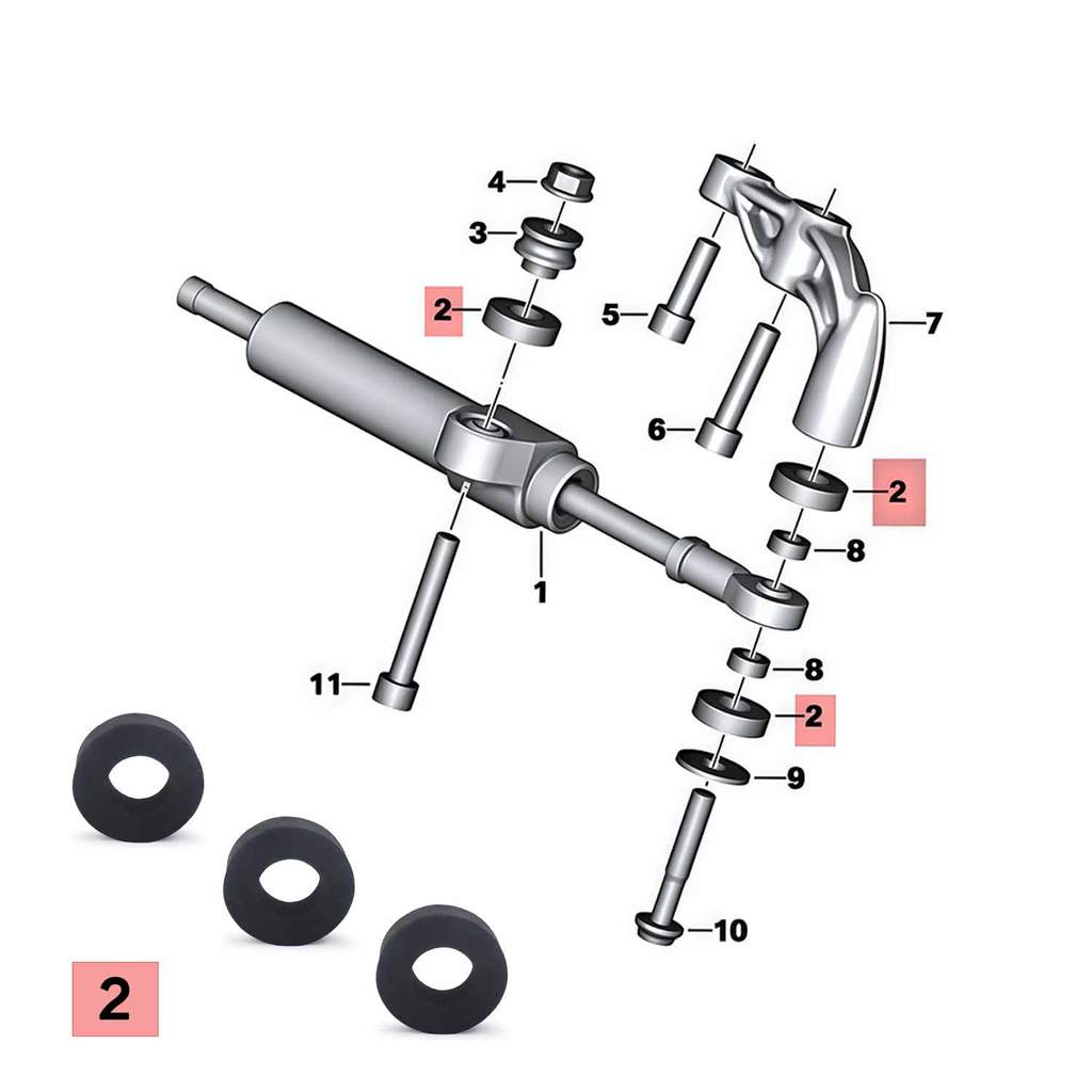 Dành Cho Xe BMW HP2 Sport R1200S K1200GT / RS F800S / R R1100R / S R850R K100RS K1 K1200LT Đệm Lái Xe Máy OEM:31427677987