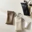 Túi đựng kính mắt BRBRAA, Kính bản lề lò xo bằng da PU Bảo vệ, Treo di động Chống bụi Tự động đóng cửa Kính mắt Túi du lịch Sử dụng