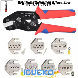 Kìm uốn ICUCKO Hàm, 06WF 2549 03H Chiều rộng 4mm SN Kìm uốn hàm, SN-2546B 02C Hợp kim 48B 58B Thiết bị đầu cuối uốn khe hàm