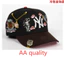 Mũ Snapback 9Fifty New York Yankees màu đen/nâu, thiết kế City of Angels và huy hiệu vô địch World Series 2000 - Không kèm phụ kiện