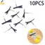 4cm Kẹp tóc kim loại đầu cá sấu - Dễ dàng DIY và tạo kiểu tóc mới
