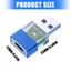 NAMA USB 3 0 Loại C Sang USB A Bộ Chuyển Đổi Chức Năng OTG Tốc Độ Truyền 10Gbps Vỏ Nhôm Cho Điện Thoại Máy Tính Bảng Laptop
