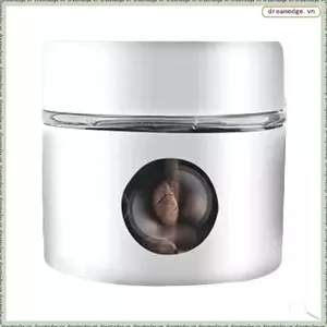 Bình cà phê thủy tinh kín khí Mini Bột cà phê di động & Hộp đựng trà Phụ kiện cà phê nhà bếp B