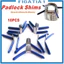 Almencla 10 Chiếc Khóa Chuyên Nghiệp Shims Thép Không Gỉ Mở Khóa Phụ Kiện Nhà