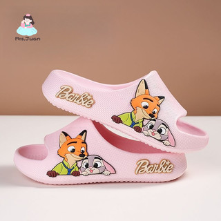 Dép trẻ em mùa hè - Dép Zootopia Judy & Nick chống trượt mềm mại thoải mái cho bé