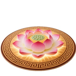 Thảm lót sàn sen cho phòng khách/thờ Phật, đệm quỳ thiền, chống bụi, dùng cho gia đình và đền chùa