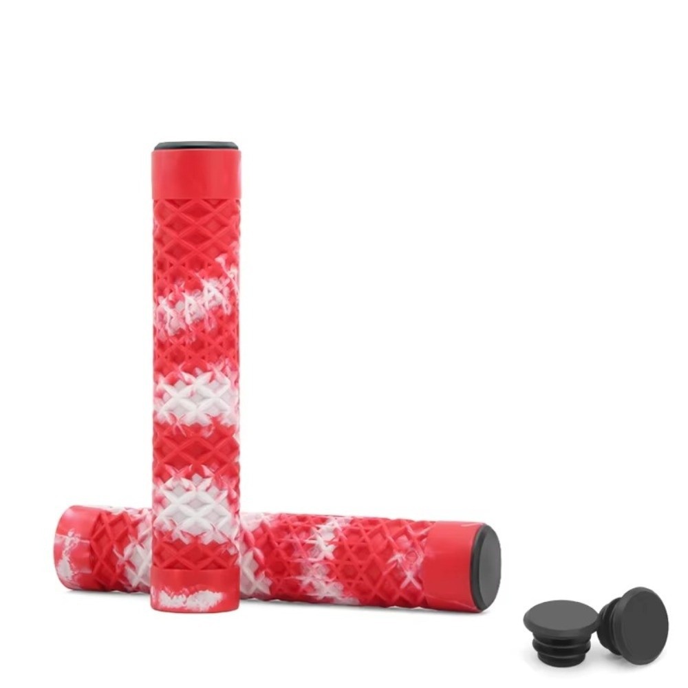 PYCOU 1 Cặp Tay Lái Xe Đạp, Tay Cầm Xe Đạp Leo Núi Thoải Mái Chống Trơn Trượt, Khóa Song Phương Đa Năng Chuyên Nghiệp Bền Chống Trơn Trượt Tay Cầm Xe Đạp Đường Bộ
