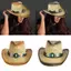 Flgo Mũ Rơm Bohemian Thời Trang Và Thiết Thực Cho Nữ Unisex Thủ Công Rỗng Dệt Tay Mũ Chống Nắng Cho Ngoài Trời Acti