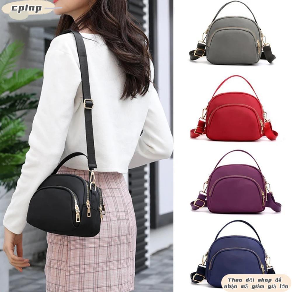 Túi đeo chéo CPINCP, Túi xách Mini ngọt ngào, Ví đa chức năng Dây kéo Túi đeo vai điện thoại di động dành cho nữ