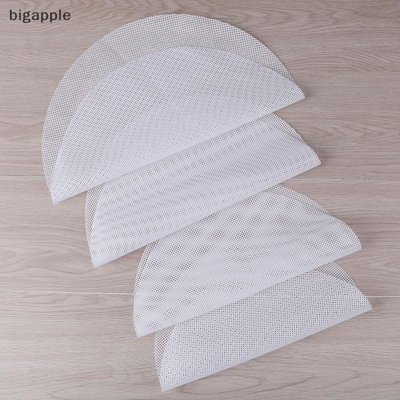 Bigapple Tròn Chống Dính Silicon Lưới Vải Nướng Bánh Lót Hấp Miếng Lót Bánh Bao Buns Thảm RDG