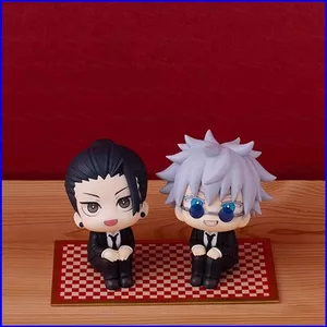 SQ3 Jujutsu Kaisen Satoru Gojo Suguru Geto Fushiguro Toji Chibi Tư Thế Ngồi Nhân Vật Hành Động Trang Trí QS3