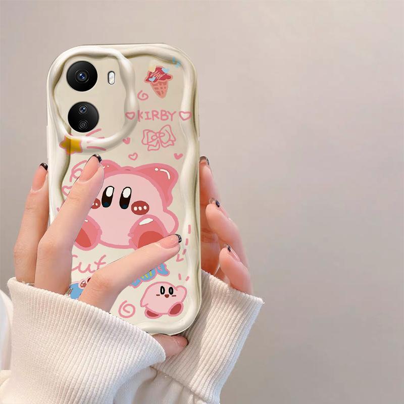 Thích hợp cho Redmi 13C / POCO C65 3D TPU mềm Loopy Kirby Vỏ điện thoại chống sốc