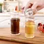 TRTR Chai Nước Tương Acrylic Dung Tích Lớn Kín Gia Vị Nồi Đa Năng Chống Rò Rỉ Giấm Dầu Chai Dụng Cụ Nhà Bếp VN